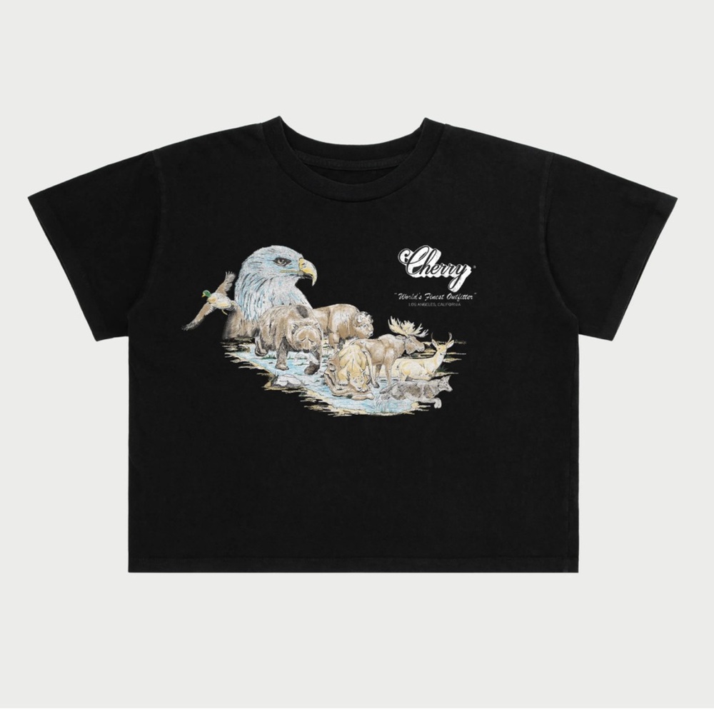 CHERRY Los Angeles women t shirt